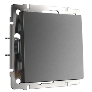 Изображение Выключатель одноклавишный (графит матовый) W1110064