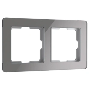 Изображение Рамка из акрила на 2 поста Acrylic графит W0022704