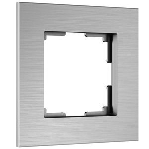 Изображение Рамка на 1 пост AluMax (алюминий) W0013506