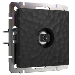 Изображение ТВ-розетка оконечная (черный) W1283008