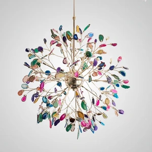 Изображение Потолочная Люстра Agate 8 L12 Multicolor By Imperiumloft