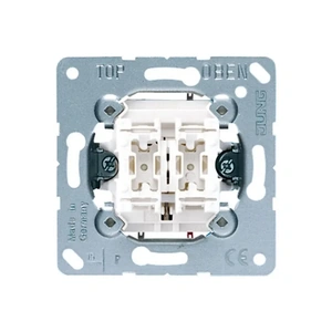 Изображение Механизм выключателя 10А 250В EcoProfi Deco белый EP401U Jung