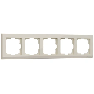 Изображение Рамка на 5 постов (слоновая кость) W0051803