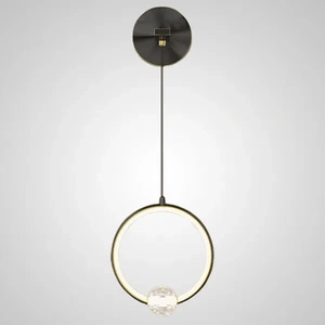 Изображение Настенный Светильник Luana Wall Black By Imperiumloft