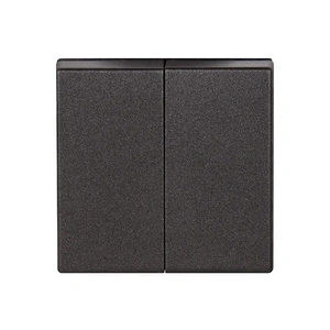 Изображение Клавиша двойная для выключателя EcoProfi Standart антрацит EP495AN Jung