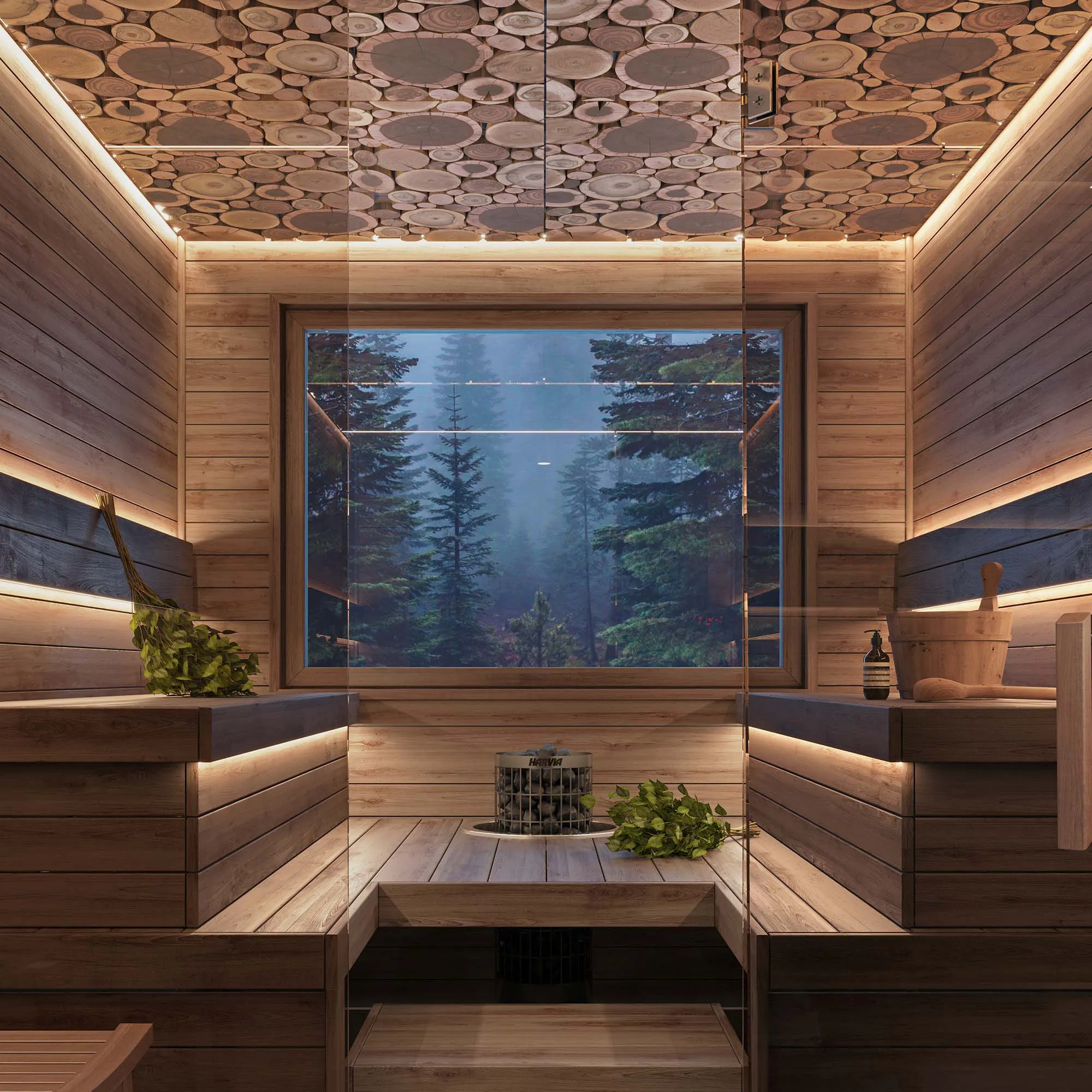 Лента герметичная MOONLIGHT-TOP-X320-13x12mm 24V Day4000 (5 W/m, IP67, sauna, 5m, wire x1) (Arlight, Вывод вниз, 3 года) - Изображение
