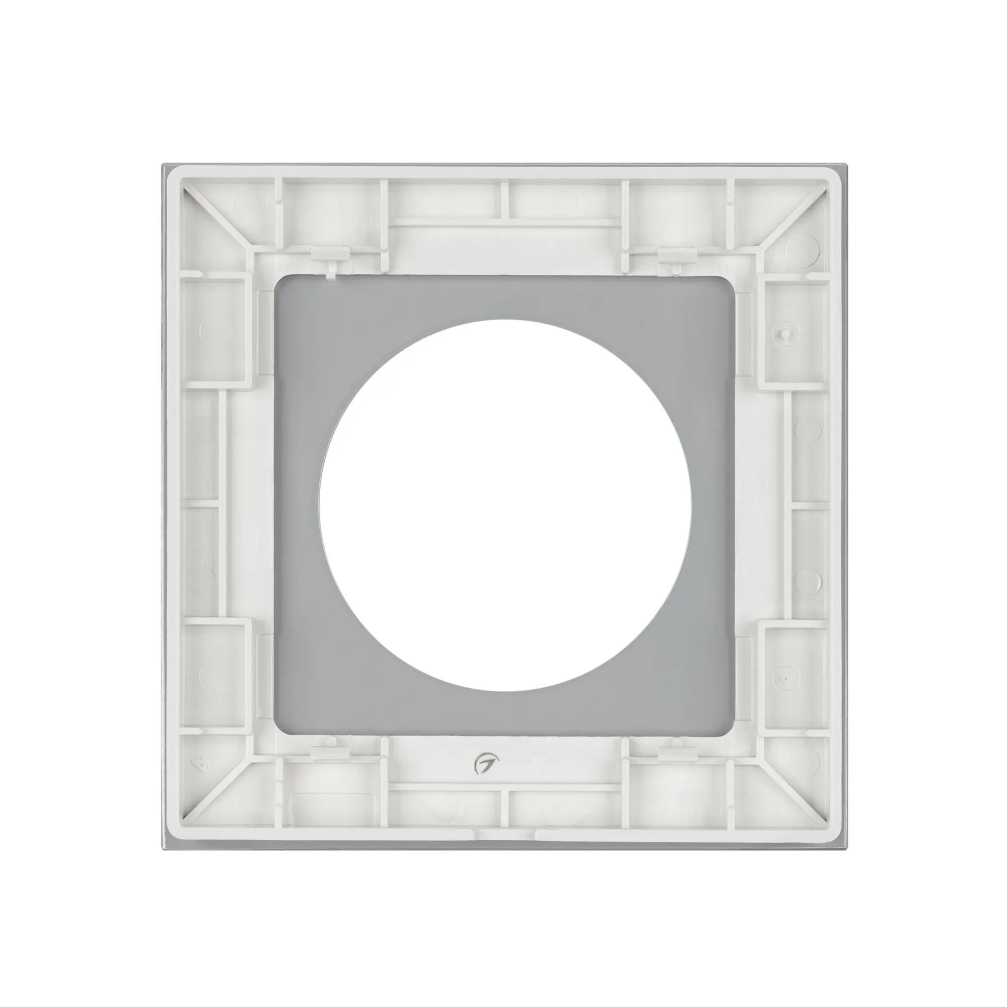 Рамка стеклянная FRM-GLARE-GC-1-WH (Arlight, -)